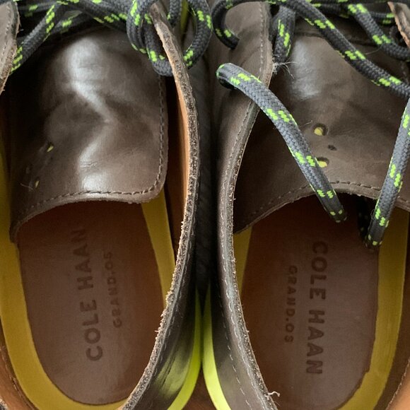 Cole Haan Men's Grand OS Chukka book - Grey and key lime - Picture 13 of 16